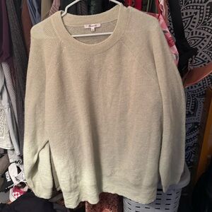 Madewell Plus Oversized Crewneck Sweater